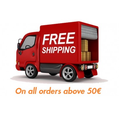 Free Shipping on all orders above 50€