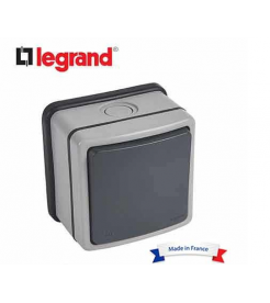 Legrand Plexo IP66 Weatherproof Single pole 1-gang 2-Way Switch Surface-mounting