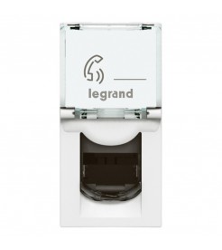 Legrand Synergy Grid system Telephone socket Arteor for British Telecom 1 module