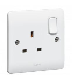 Legrand Synergy 13A switched Power Socket 1 gang