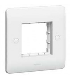 Legrand Synergy Carrier plate for 2 Mosaic modules 1 Gang