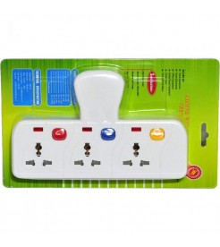 Socket Extension 3Way with Shutter Socket Extension 3Way with Shutter