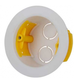 Single Flush Round Dry-Lining Installation Box