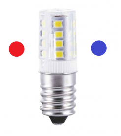 LED LAMP COLOR NIGHTLIGHT-FRIDGE E14 1W 240V DIOLAMP