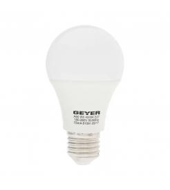 LED LAMP A60 E27 9W 240V COOL WHITE GEYER