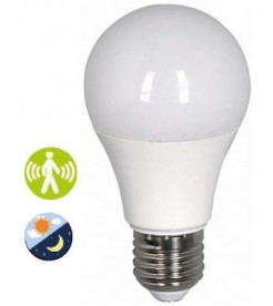 LED LAMP A60 E27 8W 240V DAYLIGHT DIOLAMP WITH MOTION SENSOR