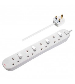 Masterplug Extension Socket 4G with 2M Cable
