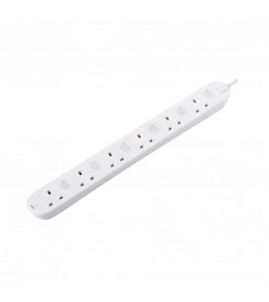 Masterplug Extension Socket 6G with 2M Cable