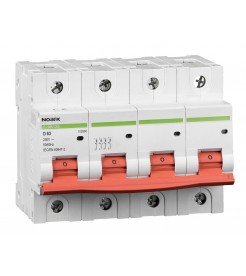 Noark MCB 4P TYPE-C 20kA 100A Ex9BN