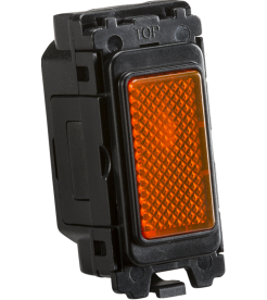 Knightsbridge Curved Edge Modular Grid indicator module - Orange