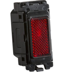 Knightsbridge Curved Edge Modular Grid indicator module - Red