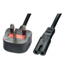 UK power cable to 8-form plug 1.8m (Oktaraki)