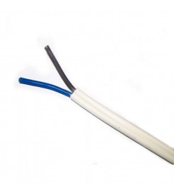 Flexible 2-core Flat cable with insulation and outer sheath of PVC HO5VV-F