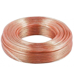 Speaker Cable Transparent 2x0.75mm²