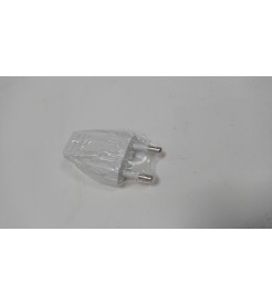 Plug EU 2Pin Male 10A Flat